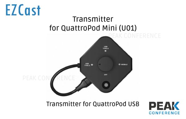 Transmitter for QuattroPod Mini (U01)